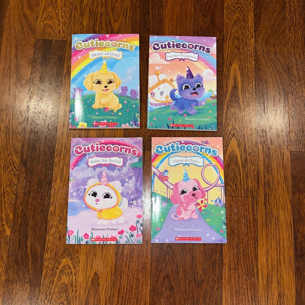 Scholastic Cutiecorns Book Collection - Vibrant Covers